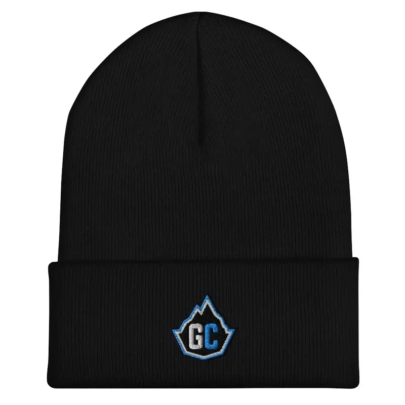 Glacier Embroidered Logo Beanie