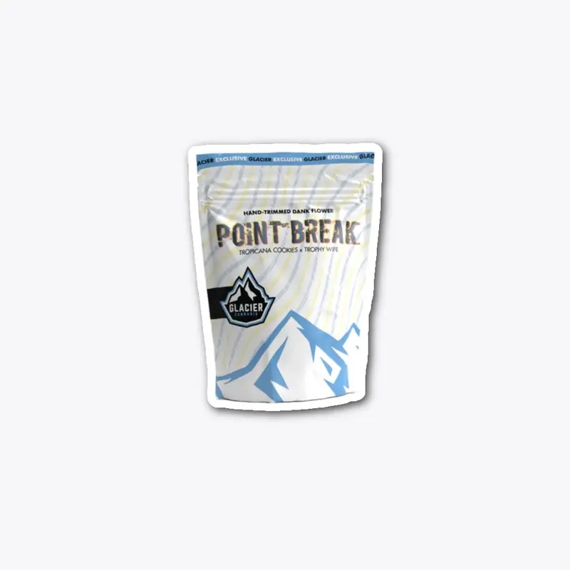 Point Break 8th Prepack Bag Sticker