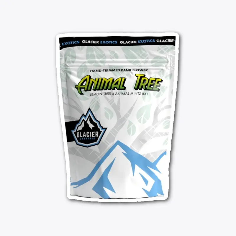 Animal Tree 8th Prepack Bag Sticker