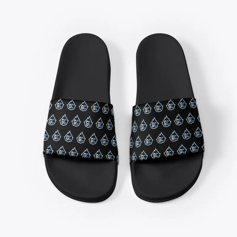 Summer Slides - Glacier Logo Pattern